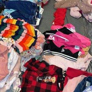 Huge Bundle of baby girl clothes